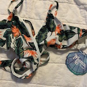 Show Me Your MuMu Ryder Wrap Bikini Top